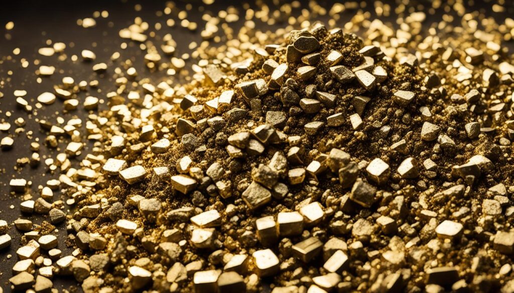 Determining Fine and Coarse Gold