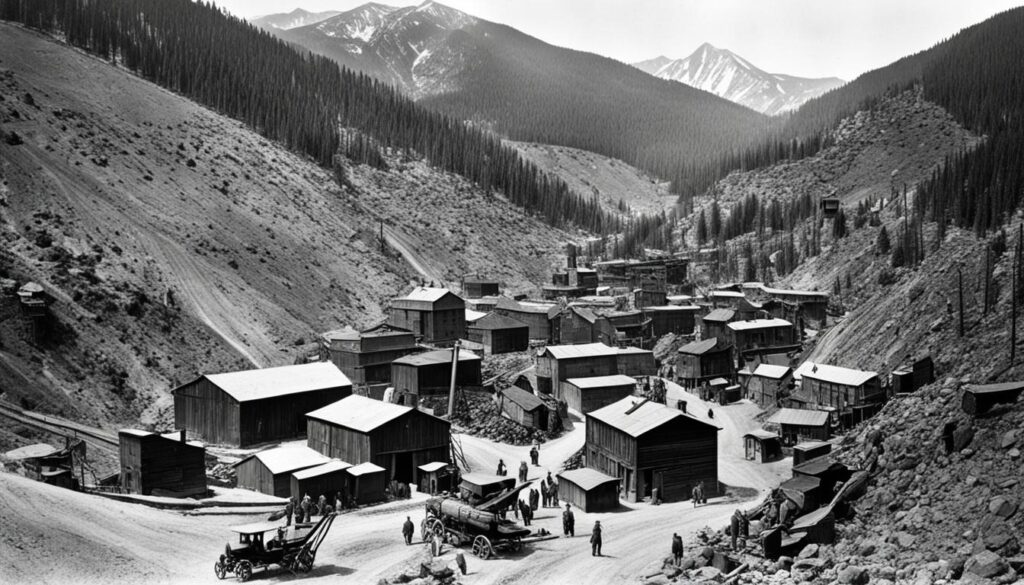 Gold Mining in Summit County, Colorado and the Comstock Lode in Nevada