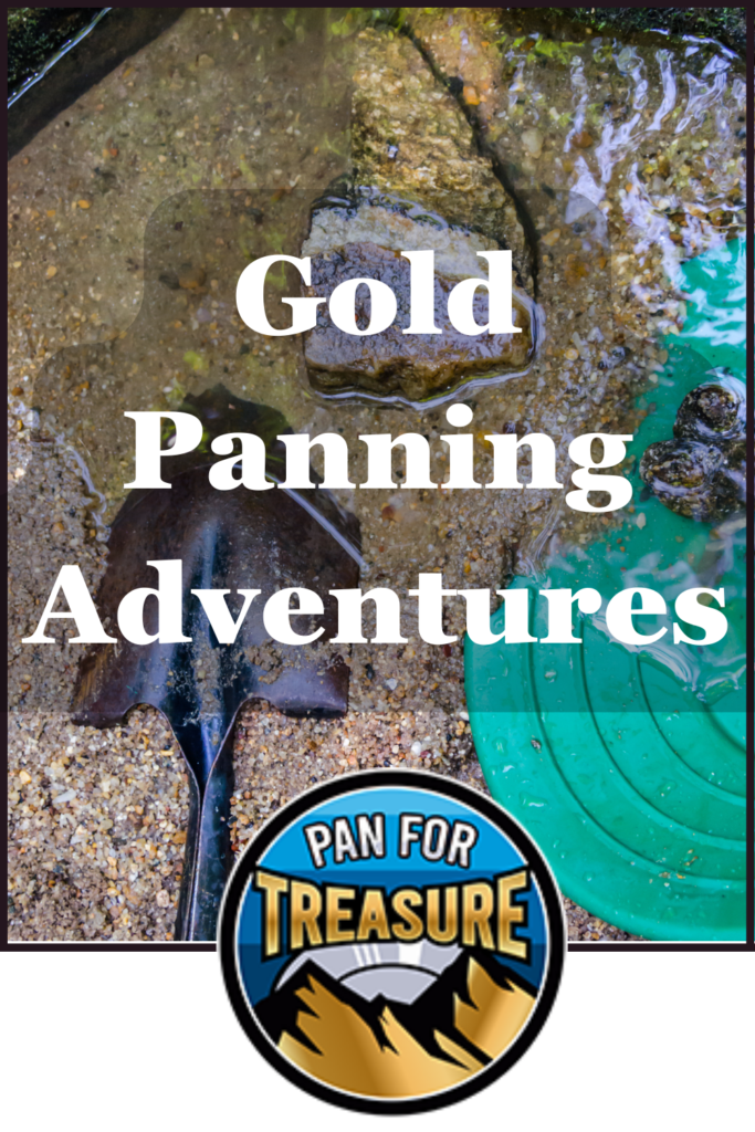 Gold panning adventures. Experience the thrill and excitement of embarking on gold panning adventures.