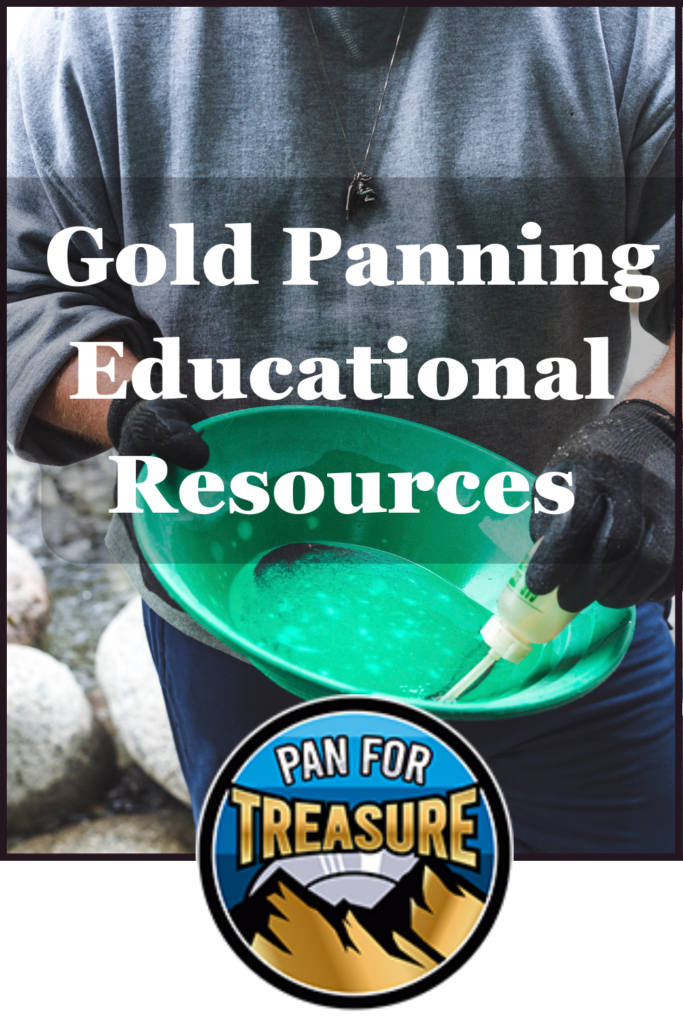 Educational resources for gold panning.