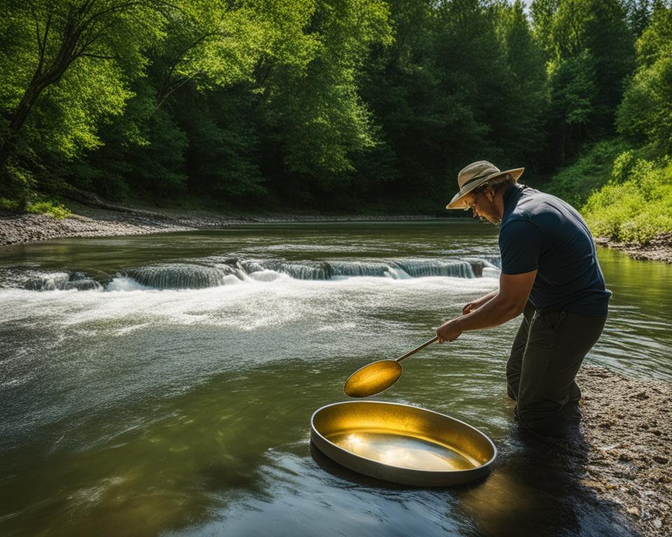 Gold Panning Laws in Iowa