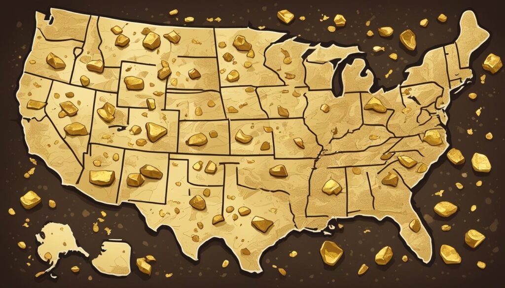 Gold Panning Locations in the USA