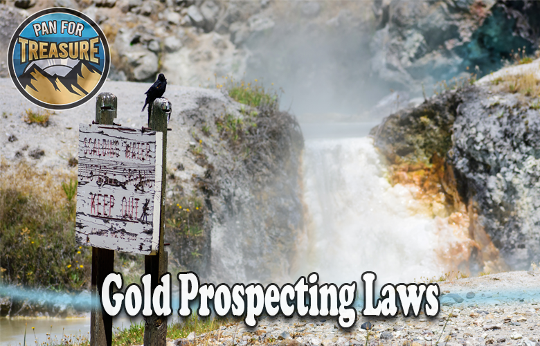 Yellowstone National Park's regulations on gold prospecting