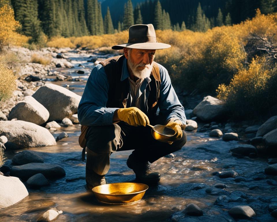 Gold panning in Pennsylvania