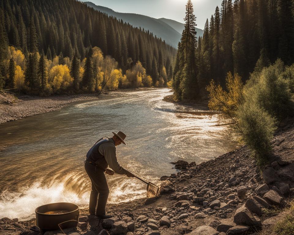 History of Gold Panning in Montana