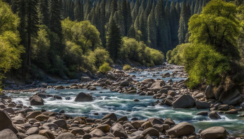 Nugget Hotspots along the American River