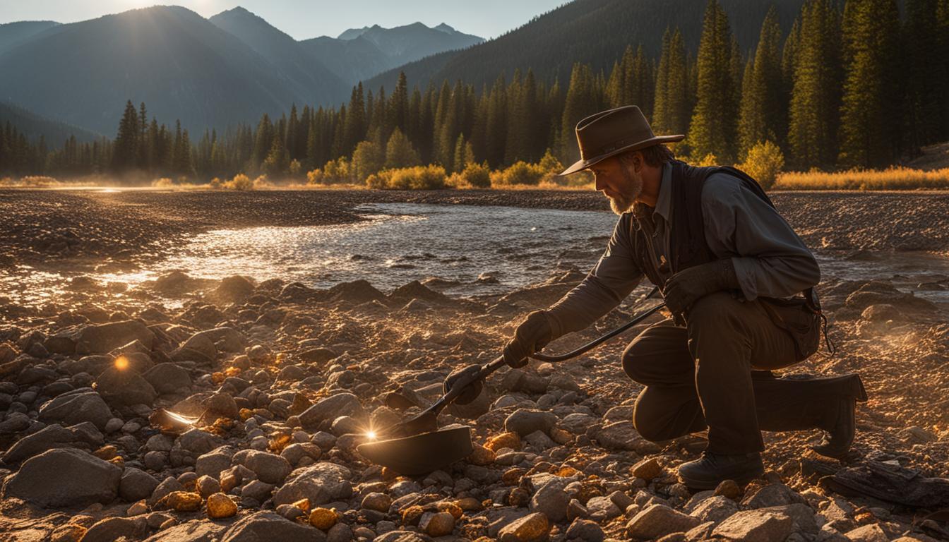 Nugget Hunting in Gold Prospecting