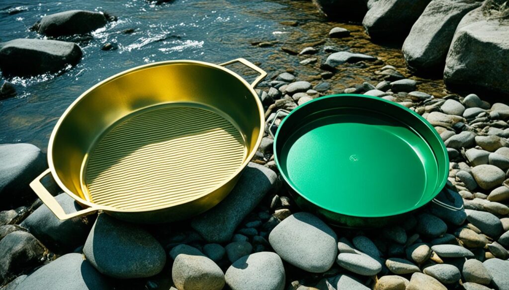 Plastic or Metal Gold Pans