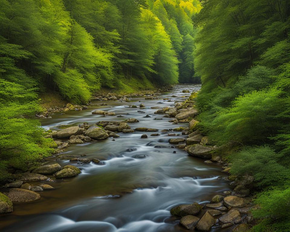 Public and private land for gold panning in North Carolina