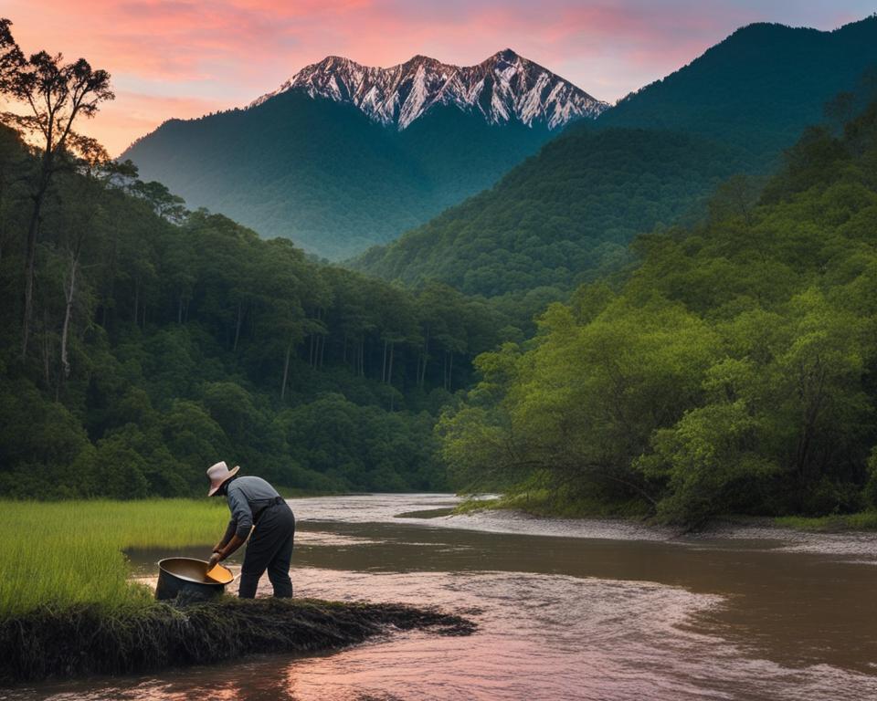 best places to pan for gold in Louisiana