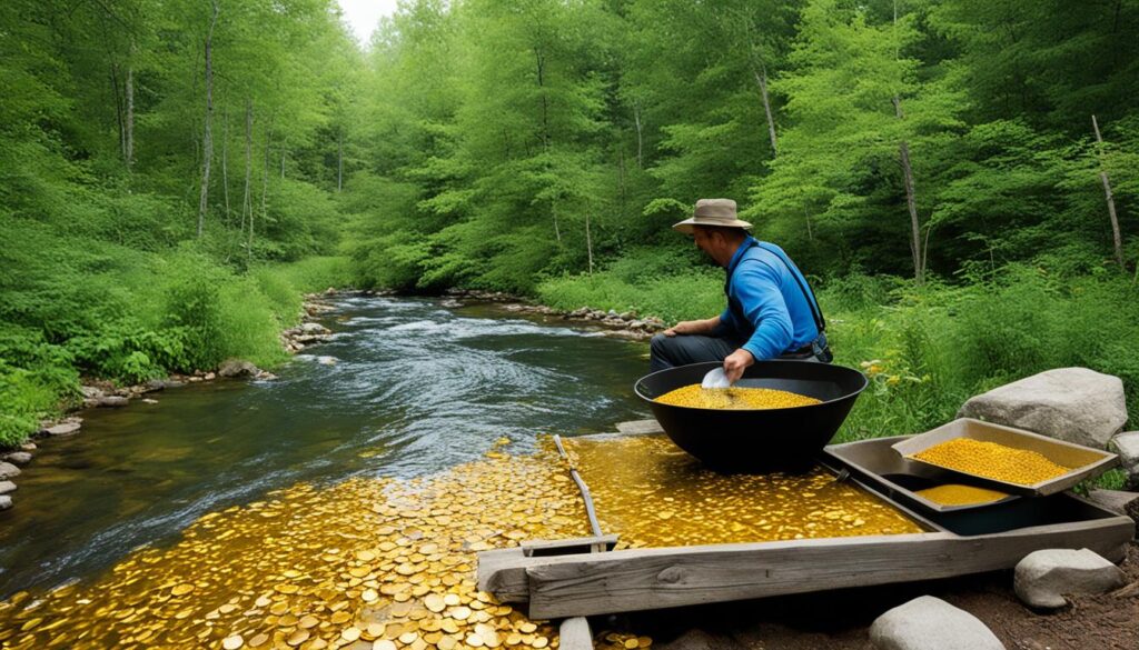 eco-friendly gold panning