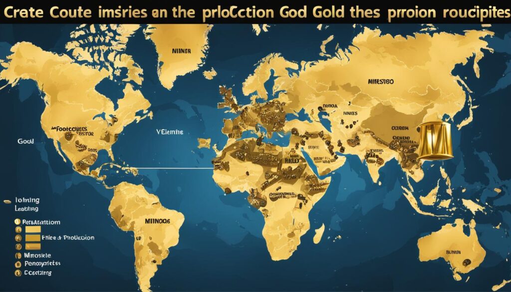 global gold production