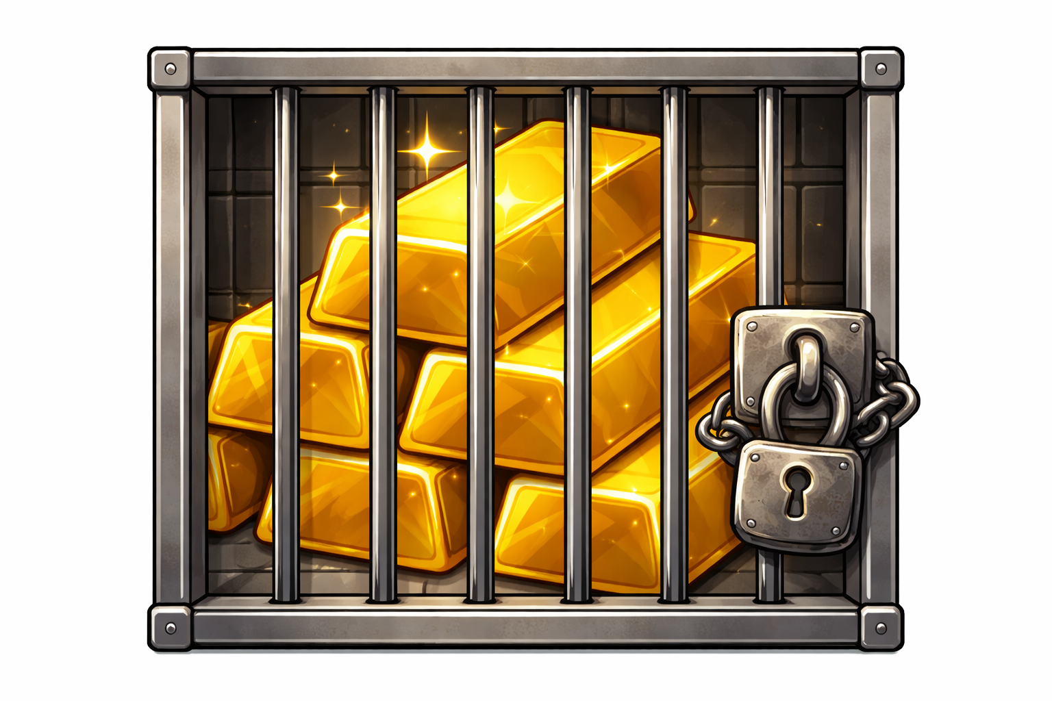 Gold ownership was illegal