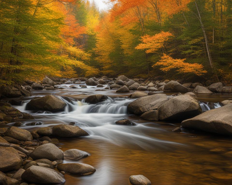gold-bearing rivers in New England