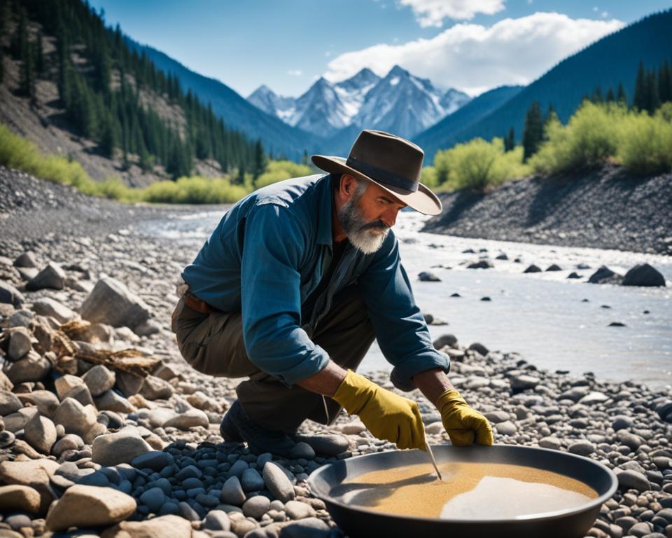 gold nugget hunting