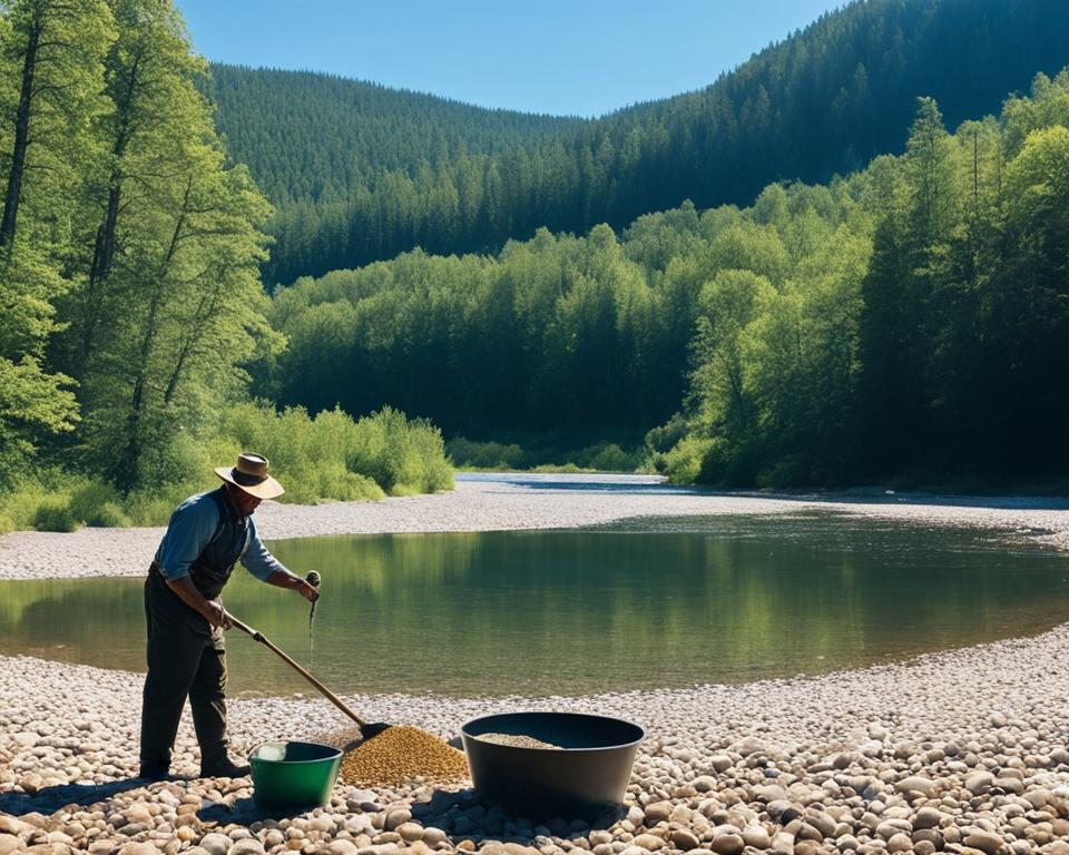 gold panning legal in Michigan