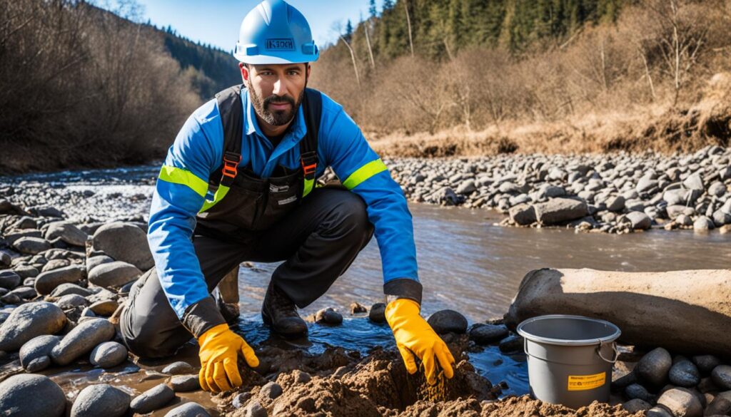 gold panning safety