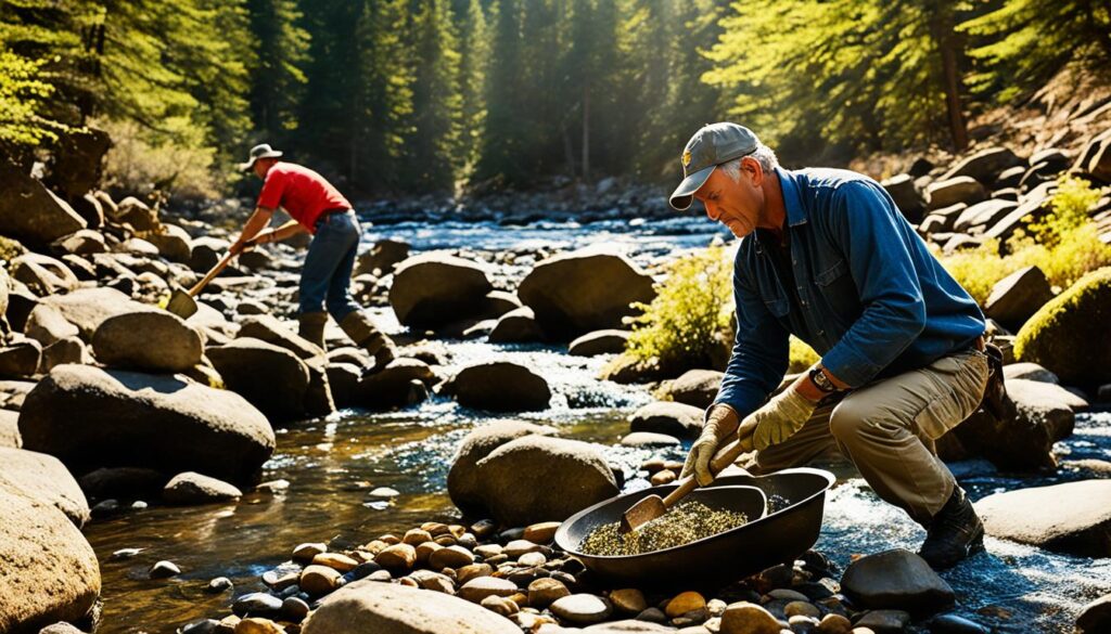 gold panning tools