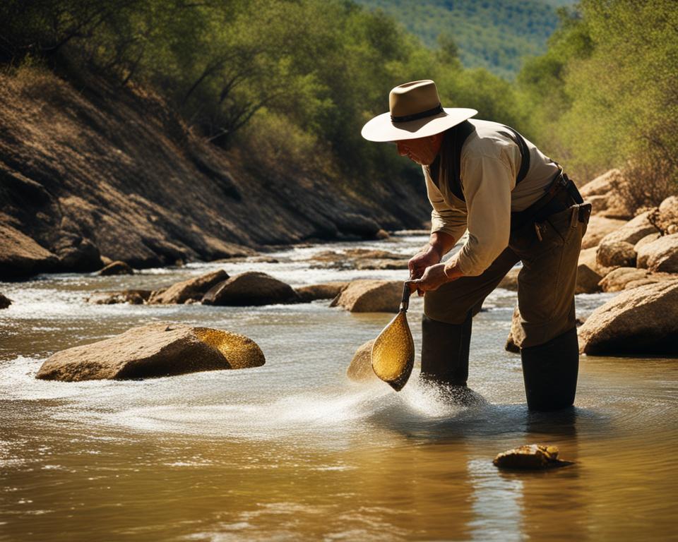 gold prospecting in Texas