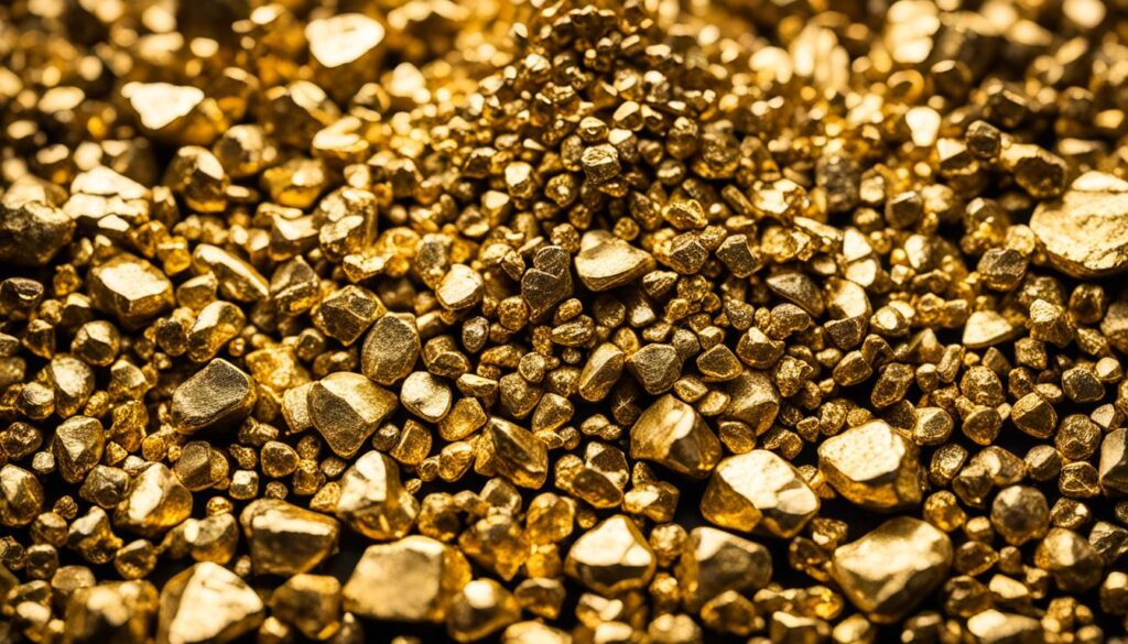 natural gold nuggets