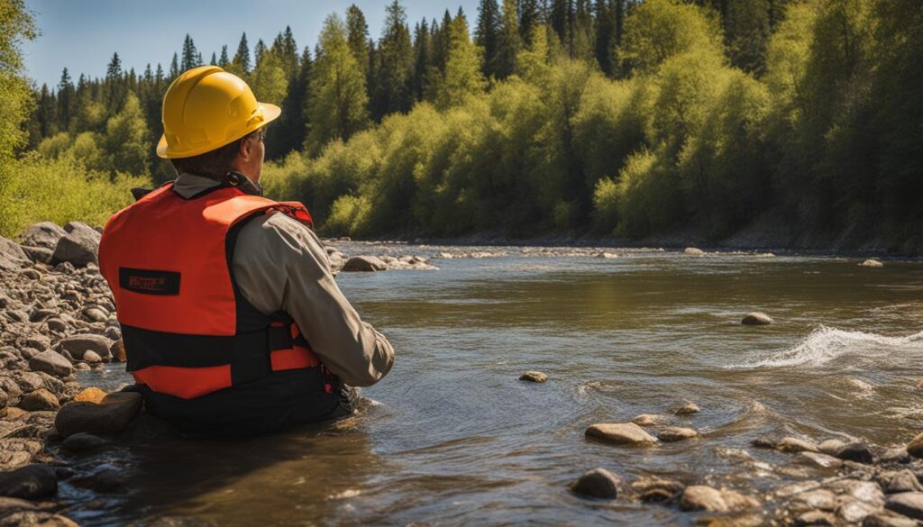 staying safe while gold panning